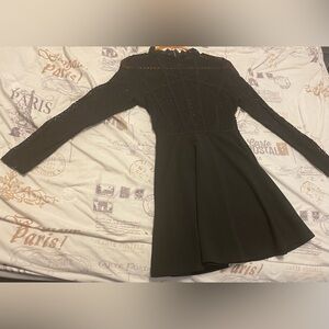 Elegant Black Lace Dress